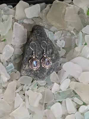 Luminous Labradorite Earrings