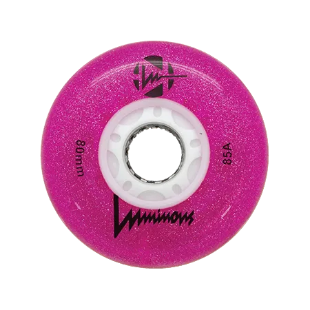 Luminous LED 80mm Wheels