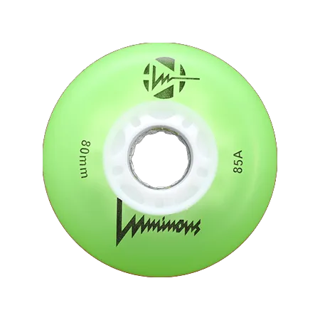 Luminous LED 80mm Wheels