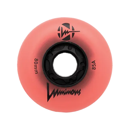 Luminous LED 80mm Wheels