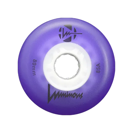 Luminous LED 80mm Wheels