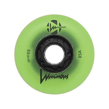 Luminous LED 80mm Wheels