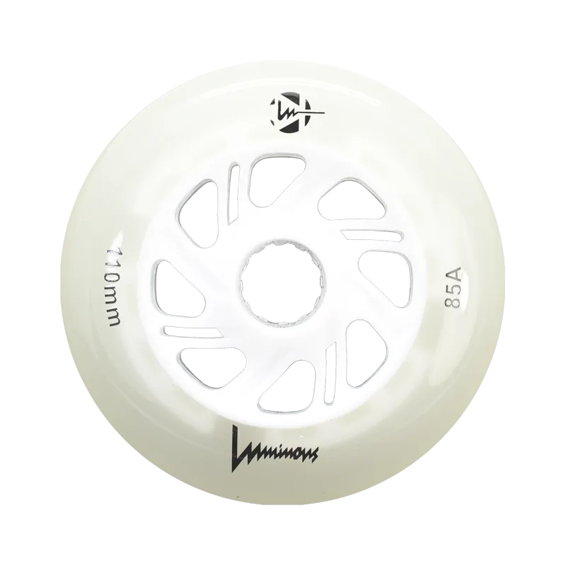 Luminous LED Inline Skate Wheels Multiple Colors 76mm 4-Pack - Sale