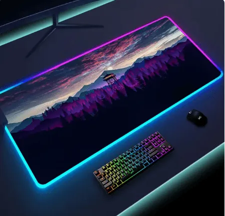 Luminous LED Lighting Mouse Pad