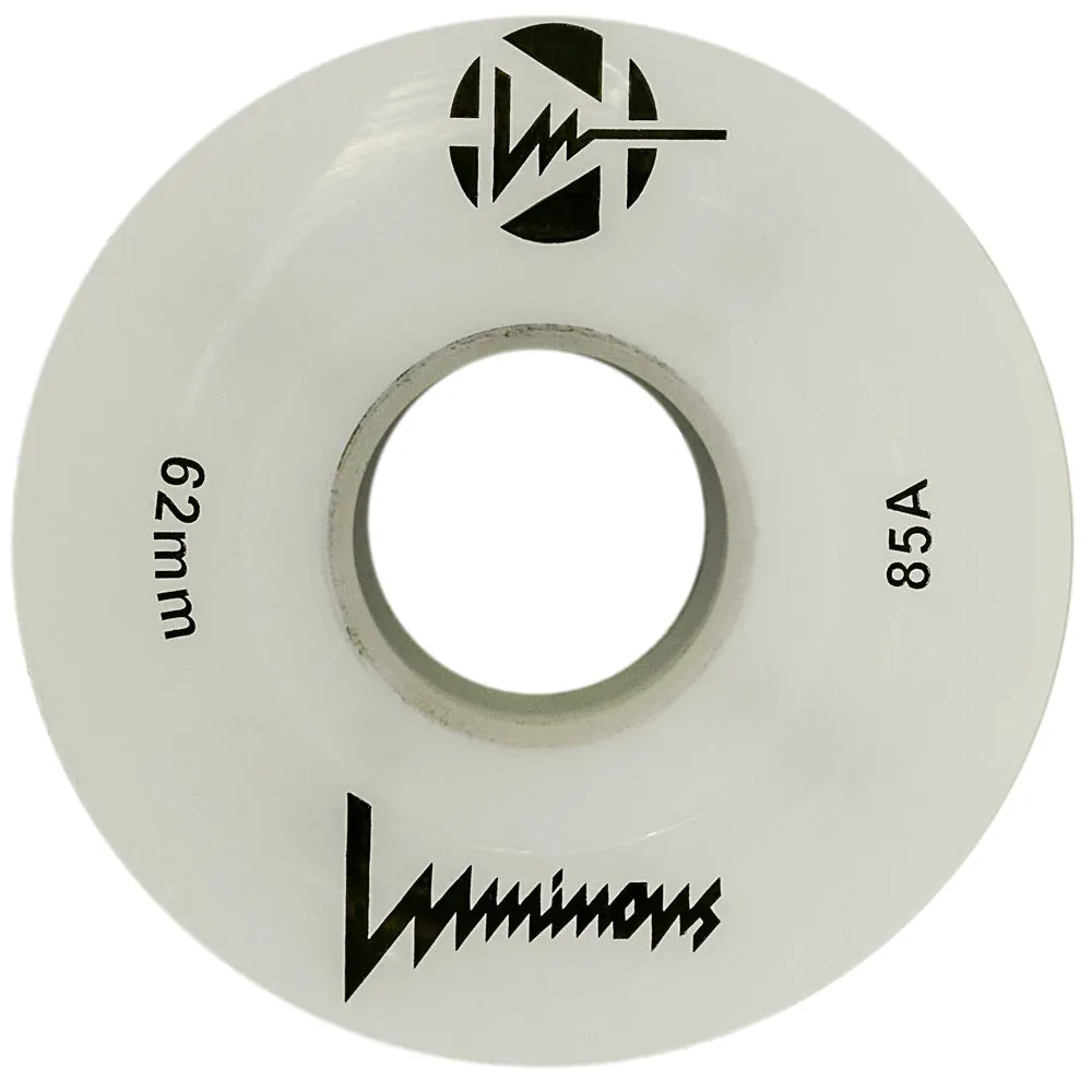 Luminous LED Quad Wheel 62mm 85a 4pack