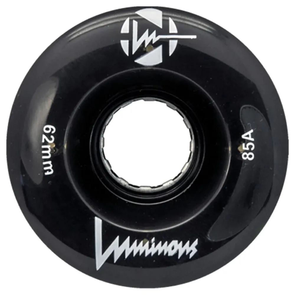 Luminous LED Quad Wheel 62mm 85a 4pack
