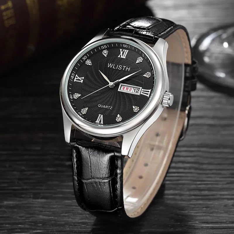 Luminous simple steel strap watch W11P8602