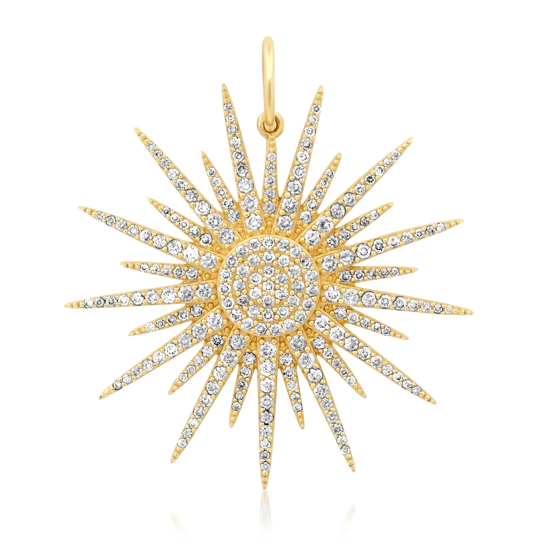 LUMINOUS STAR DIAMOND PENDANT, 14kt GOLD