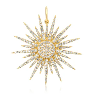 LUMINOUS STAR DIAMOND PENDANT, 14kt GOLD