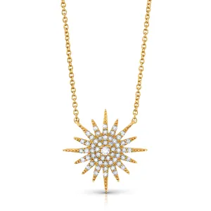 LUMINOUS STAR NECKLACE, 14kt Gold
