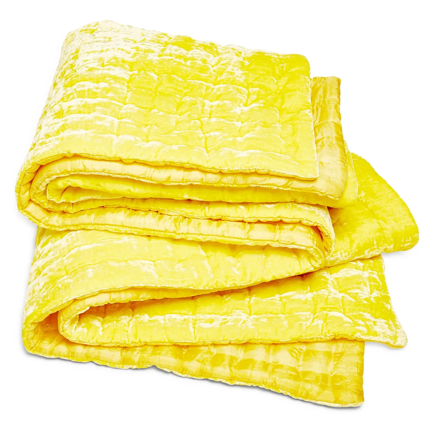 Luminous Velvet Throw