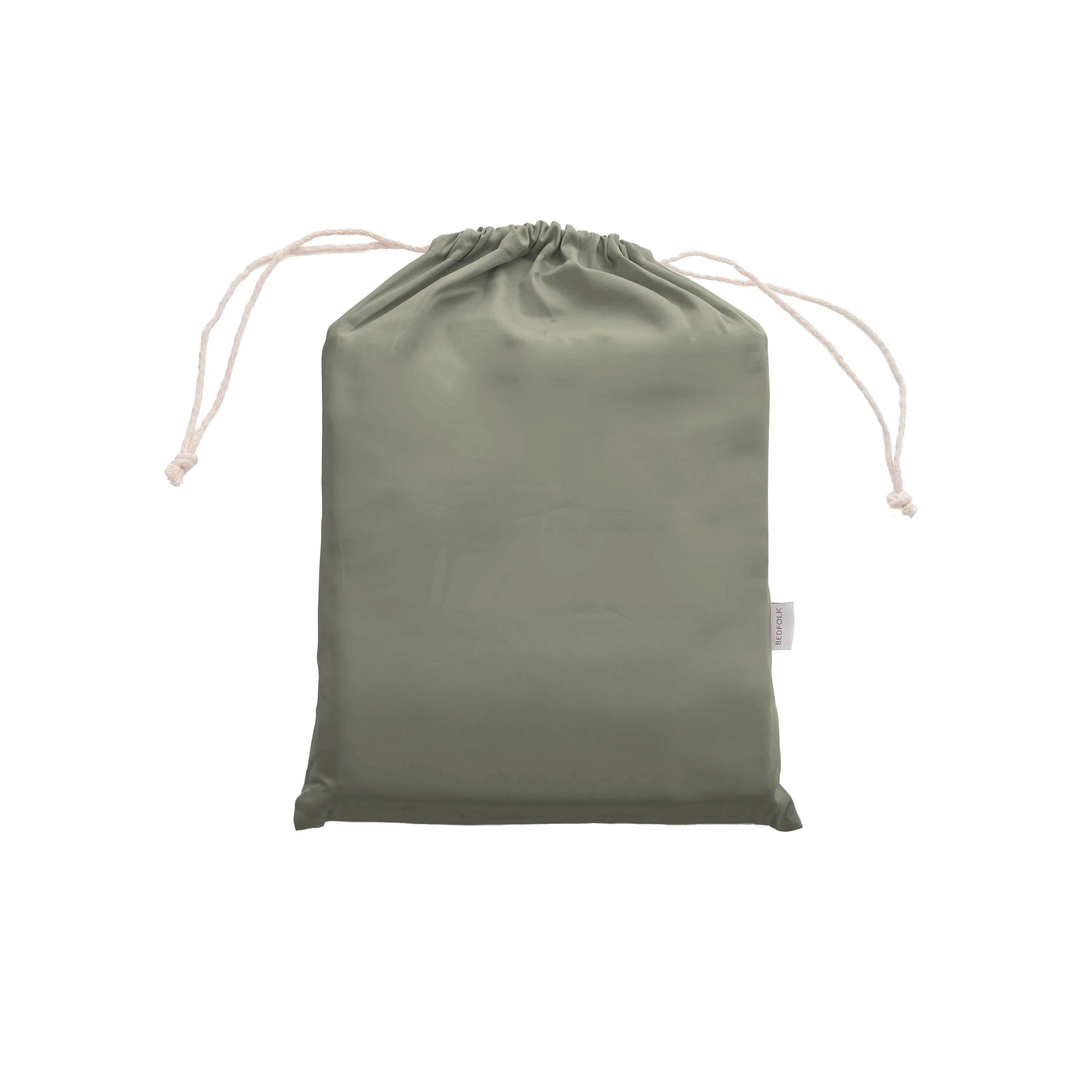 Luxe Cotton Storage Bag - Moss