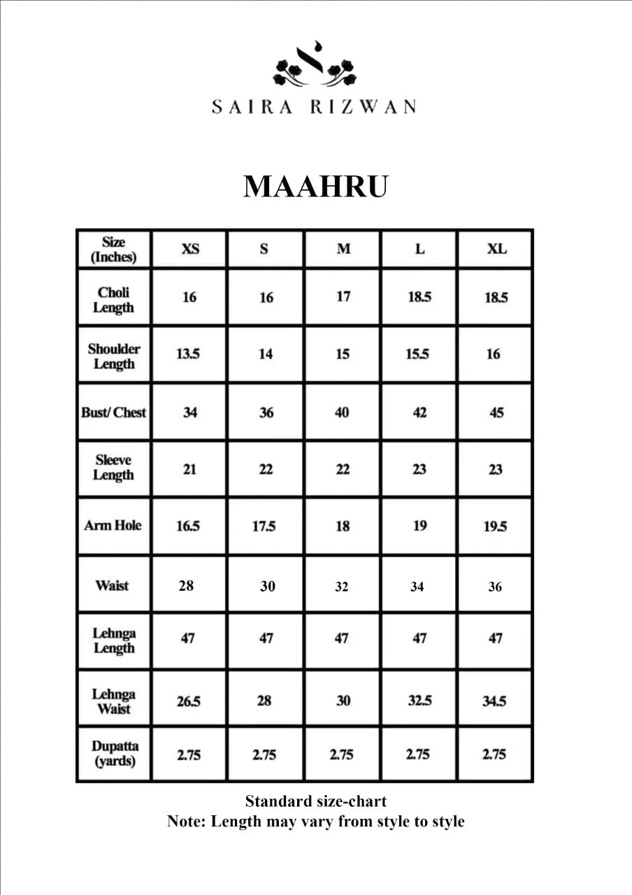 MAAHRU - STITCHED