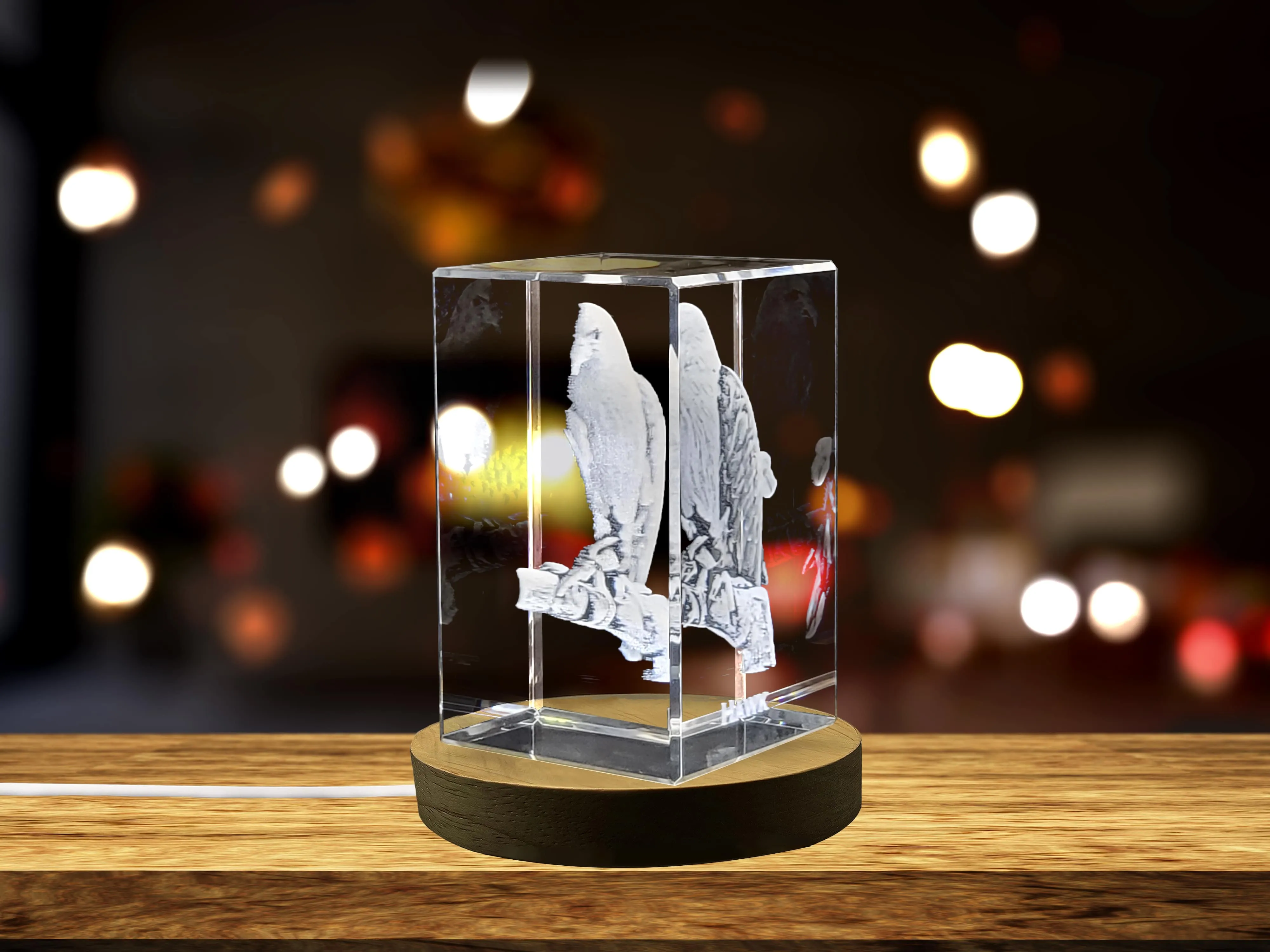 Majestic Hawk Crystal Carvings | Exquisite Gems Etched with Aerial Hunters