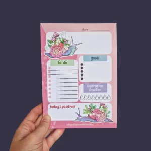 Majestic Snail Daily Planner