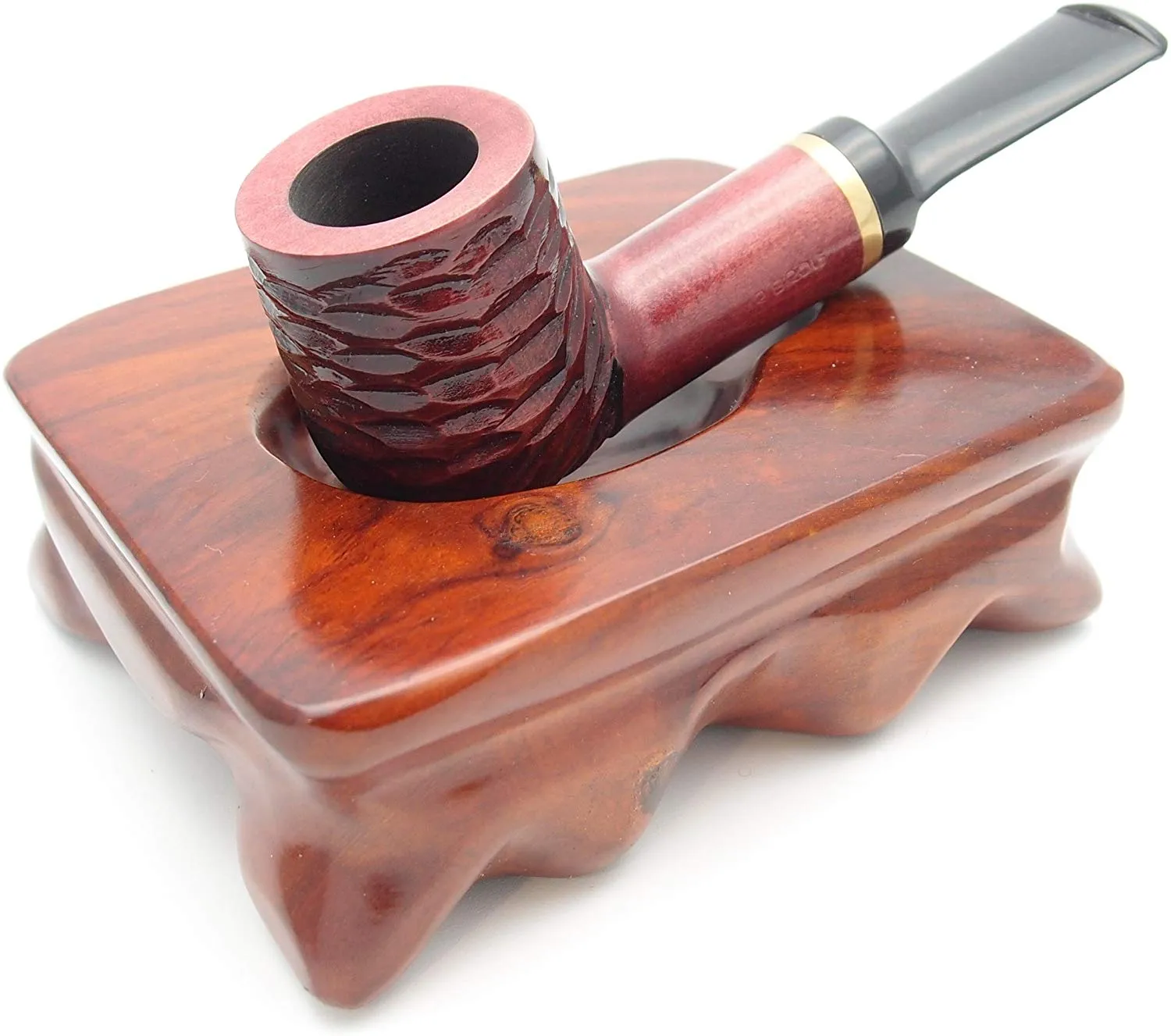 Majestic Wood Pipe Stand