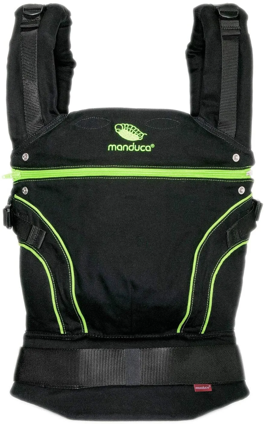 MANDUCA FIRST BLACKLINE BABY CARRIER - SCREAMING GREEN