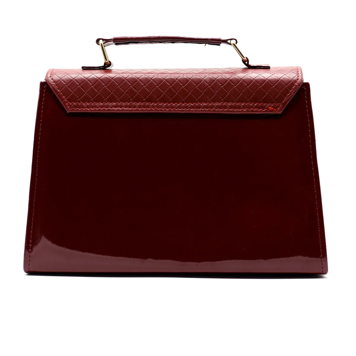 Maroon Casual Clutch C08205