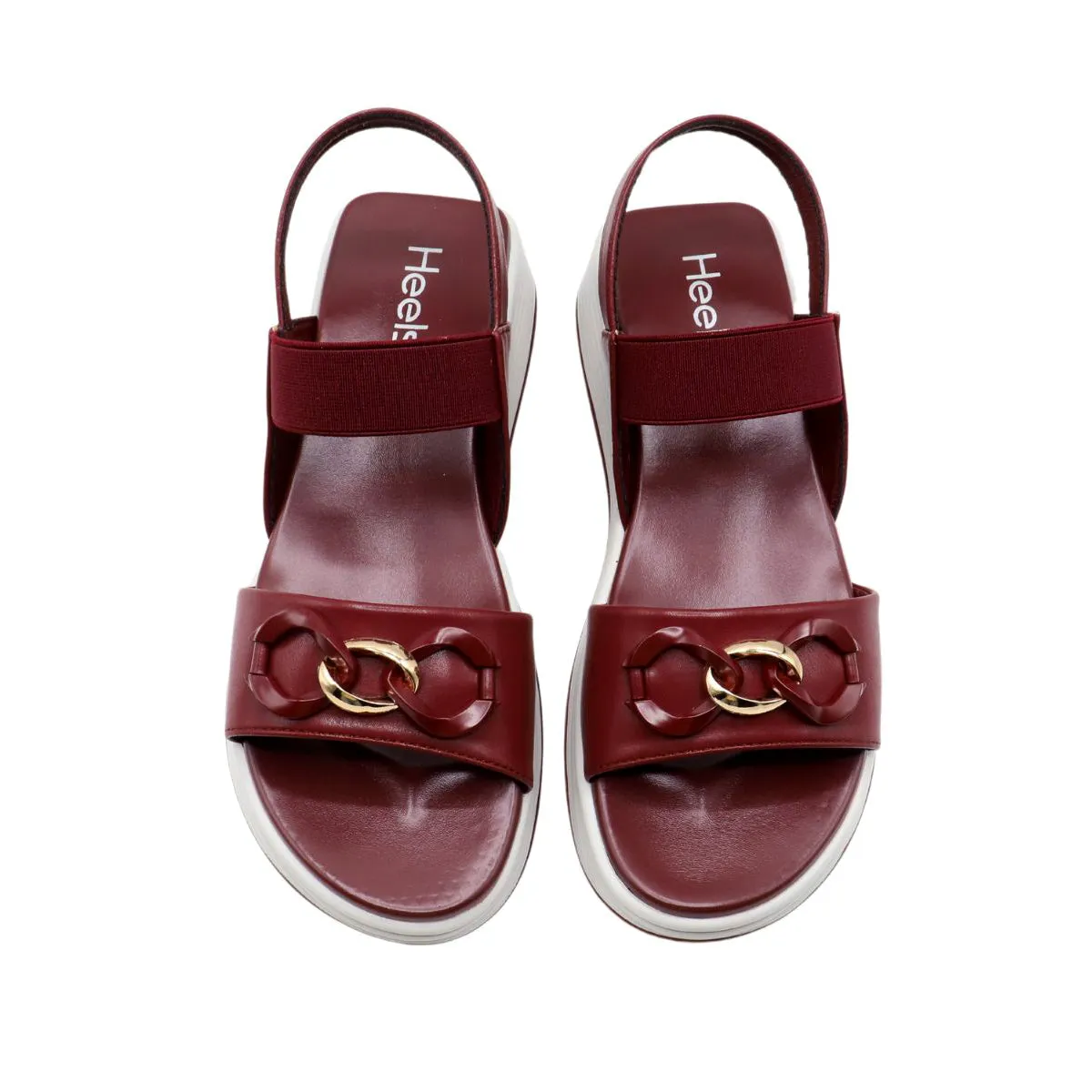 Maroon Casual Sandal 078131