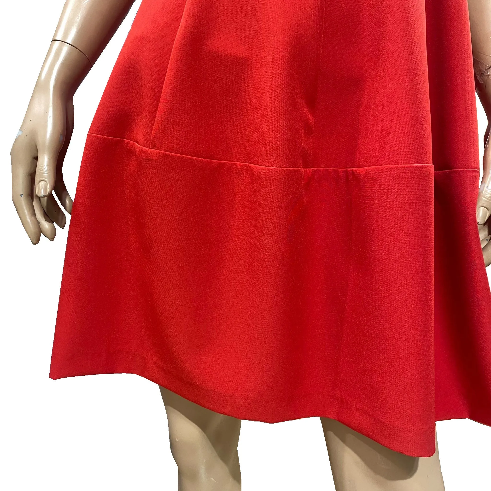 Maryley abito smanicato da donna 24IB301/M15 rosso