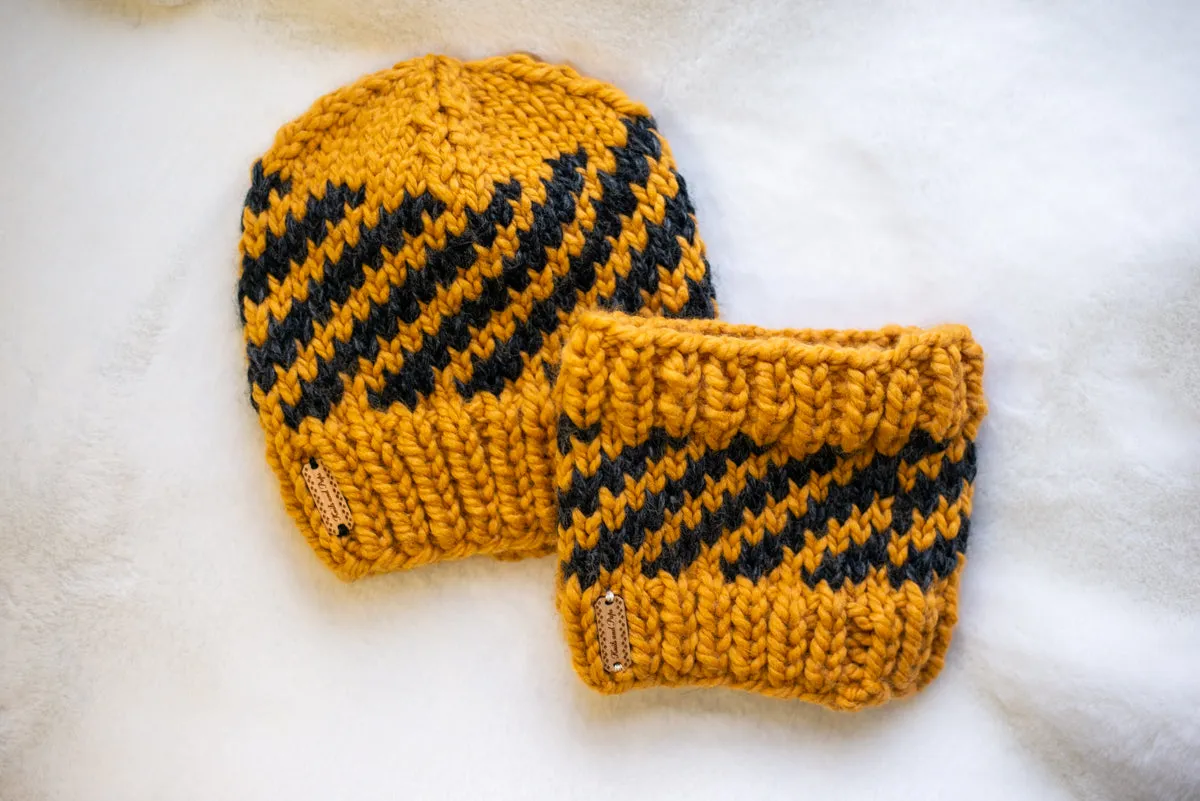 Matching House Pride Beanie & Cowl Set