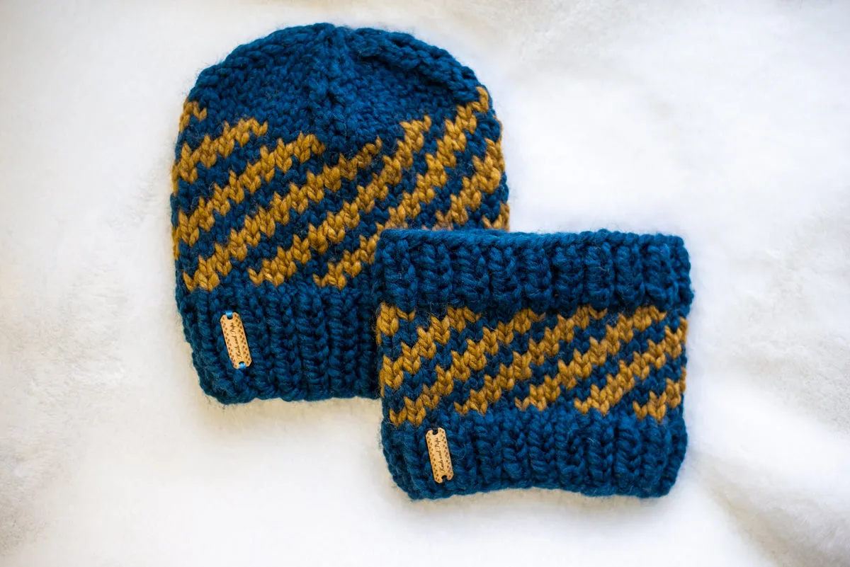 Matching House Pride Beanie & Cowl Set