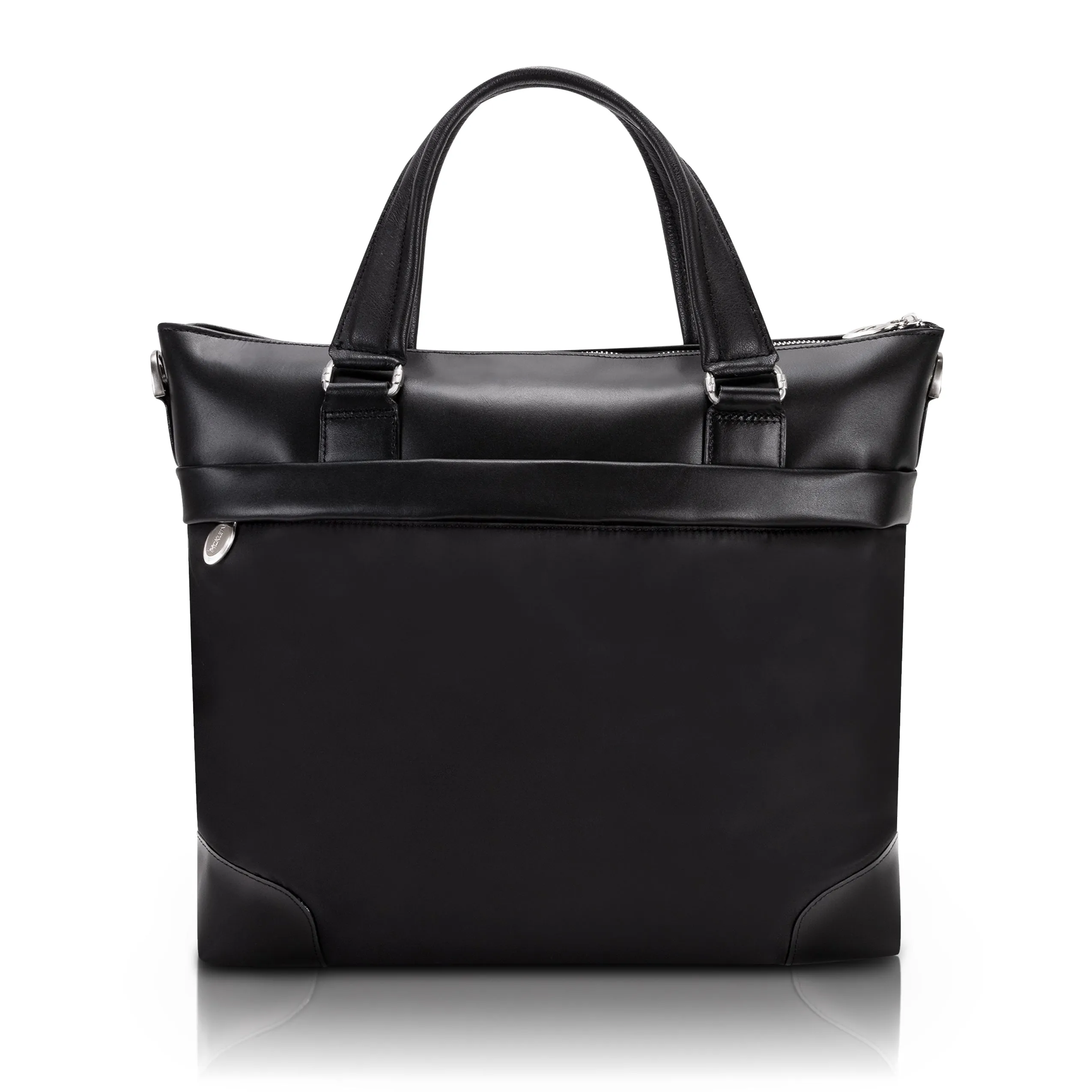 McKlein EASTWARD 17" Nylon Slim Laptop Briefcase