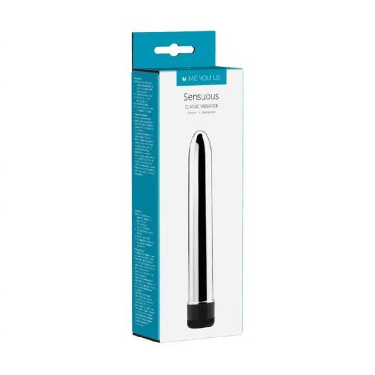 Me You Us Sensuous Classic Vibrator Silver