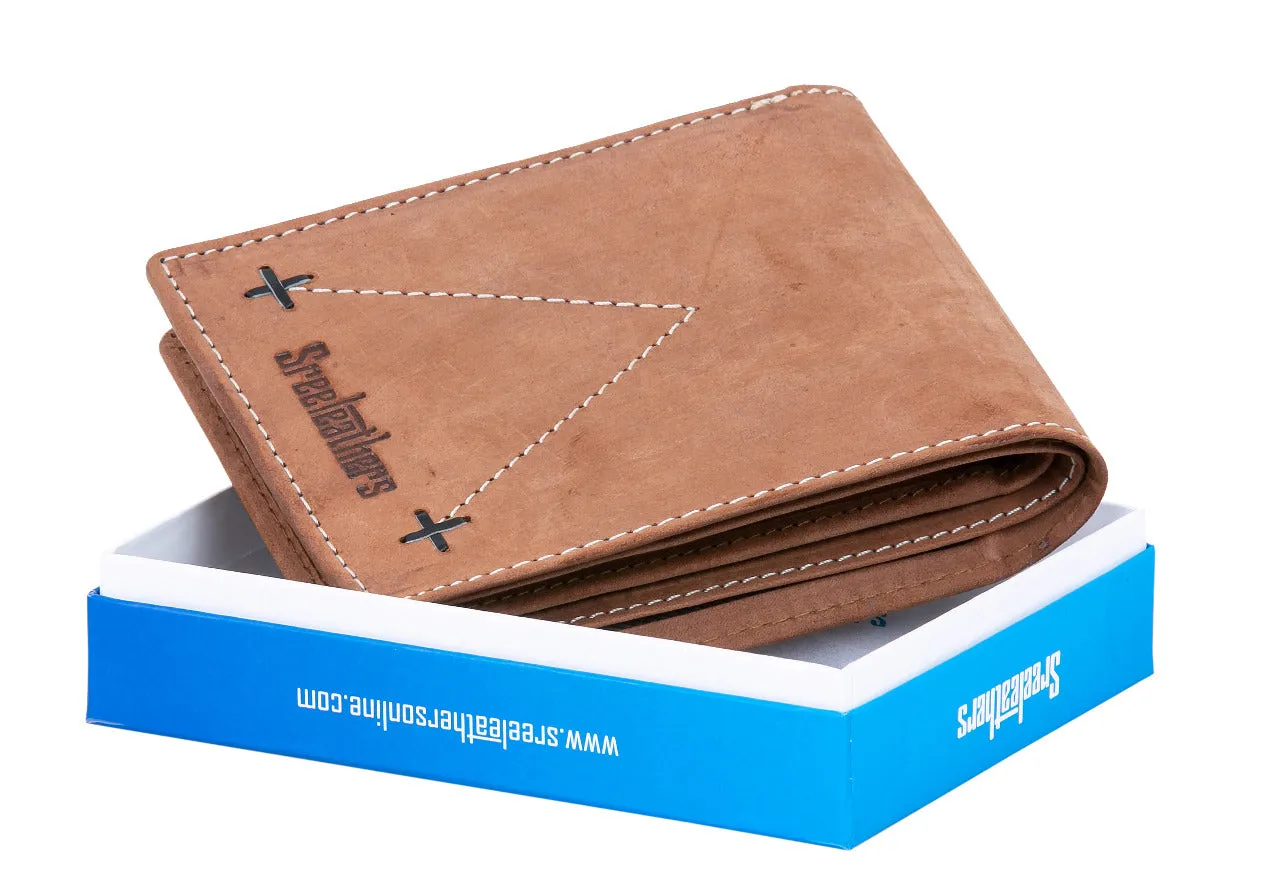 Mens leather wallet 92943
