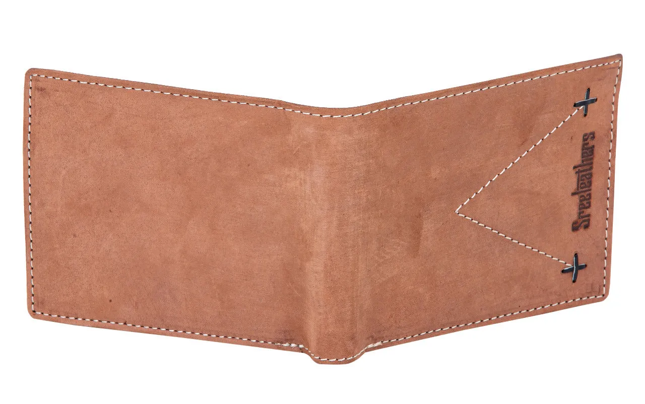 Mens leather wallet 92943
