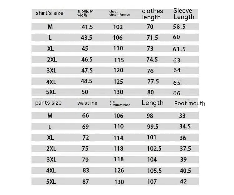 Men's Tang Style  2-pc Suit Plus Size