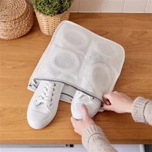 Mesh Wash Shoe Bag - 30cm x 30cm x 11cm