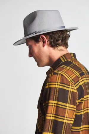 Messer Casual Fedora - Aluminum