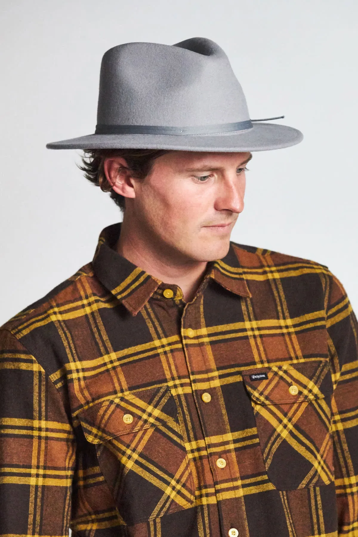 Messer Casual Fedora - Aluminum