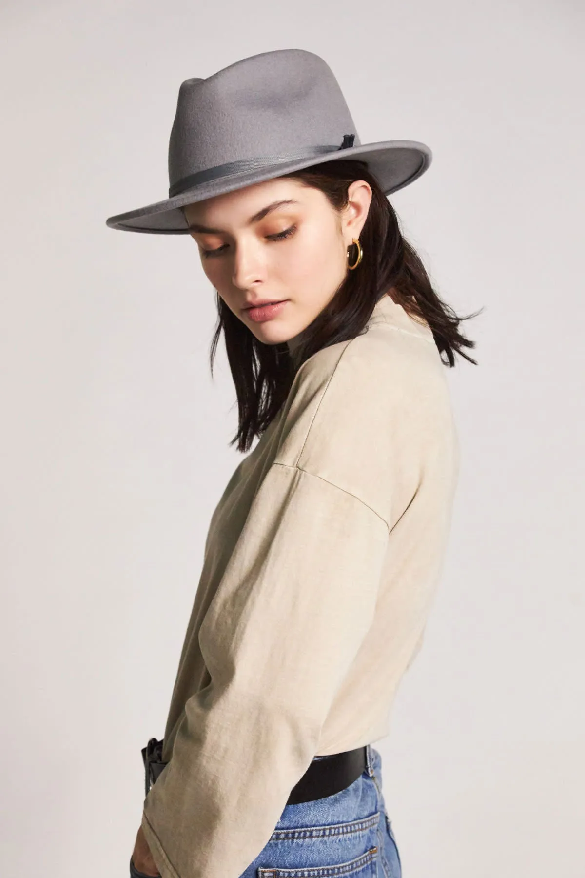 Messer Casual Fedora - Aluminum
