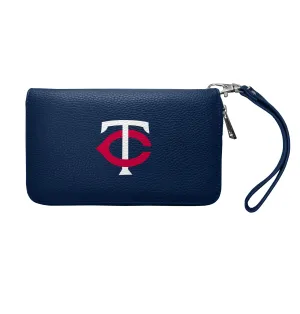 Minnesota Twins Zip Organizer Wallet Pebble