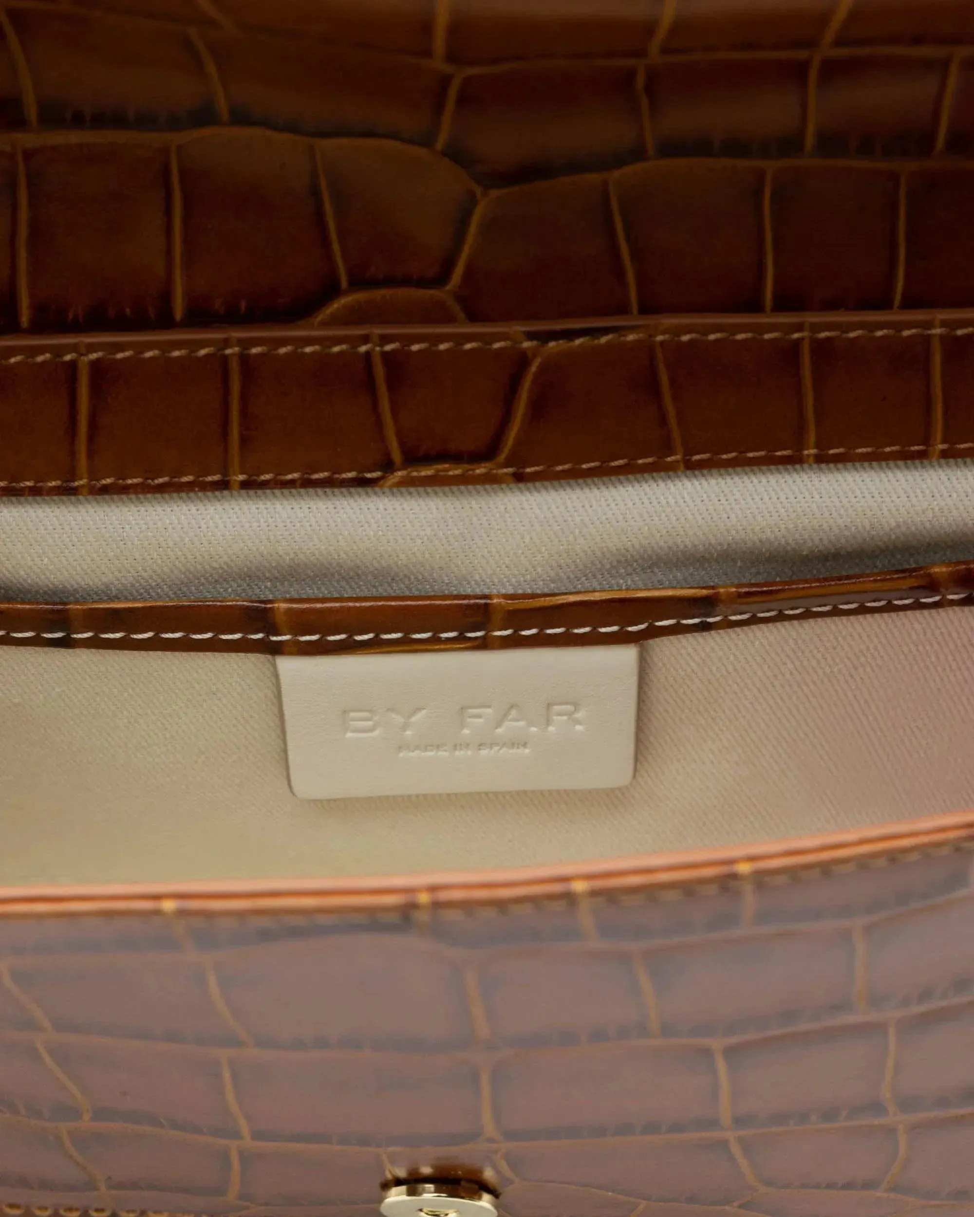 Miranda Croc-Effect Shoulder Bag