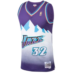 Mitchell & Ness - Utah Jazz, Karl Malone 96-97 Home NBA Swingman Jersey