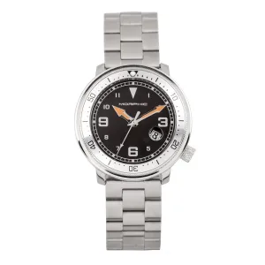 Morphic M74 Series Bracelet Watch w/Magnified Date Display