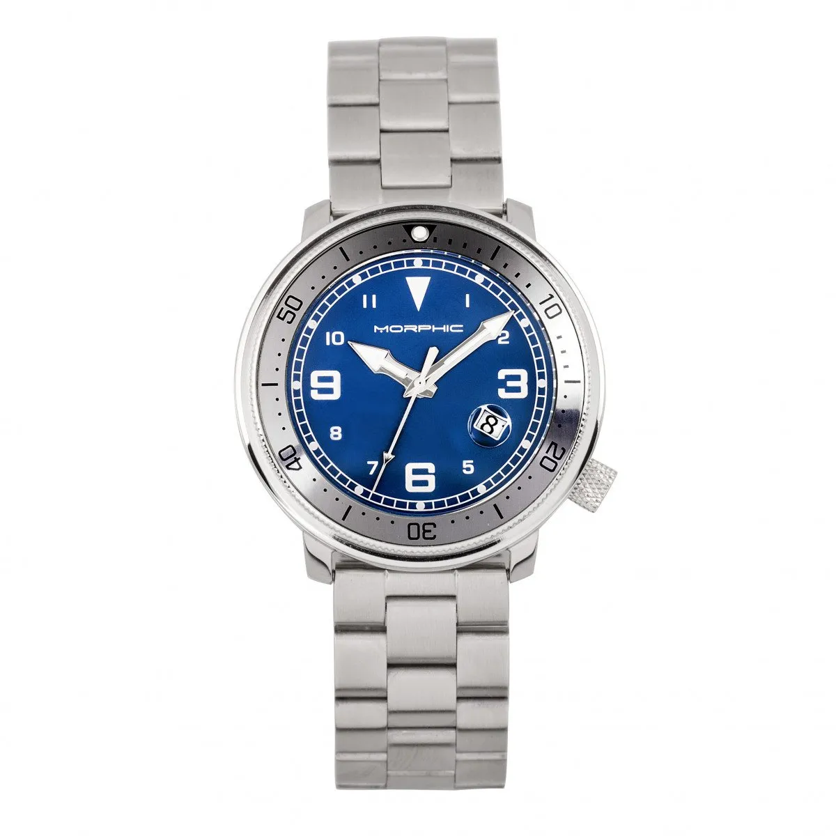 Morphic M74 Series Bracelet Watch w/Magnified Date Display
