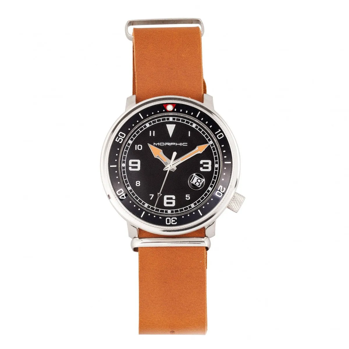 Morphic M74 Series Bracelet Watch w/Magnified Date Display
