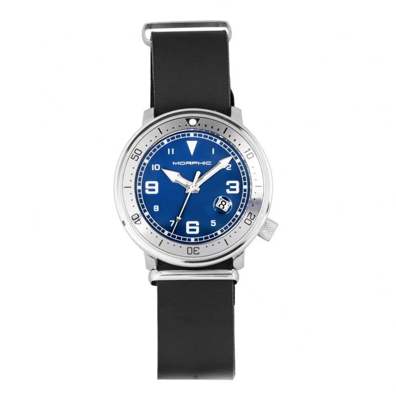 Morphic M74 Series Bracelet Watch w/Magnified Date Display