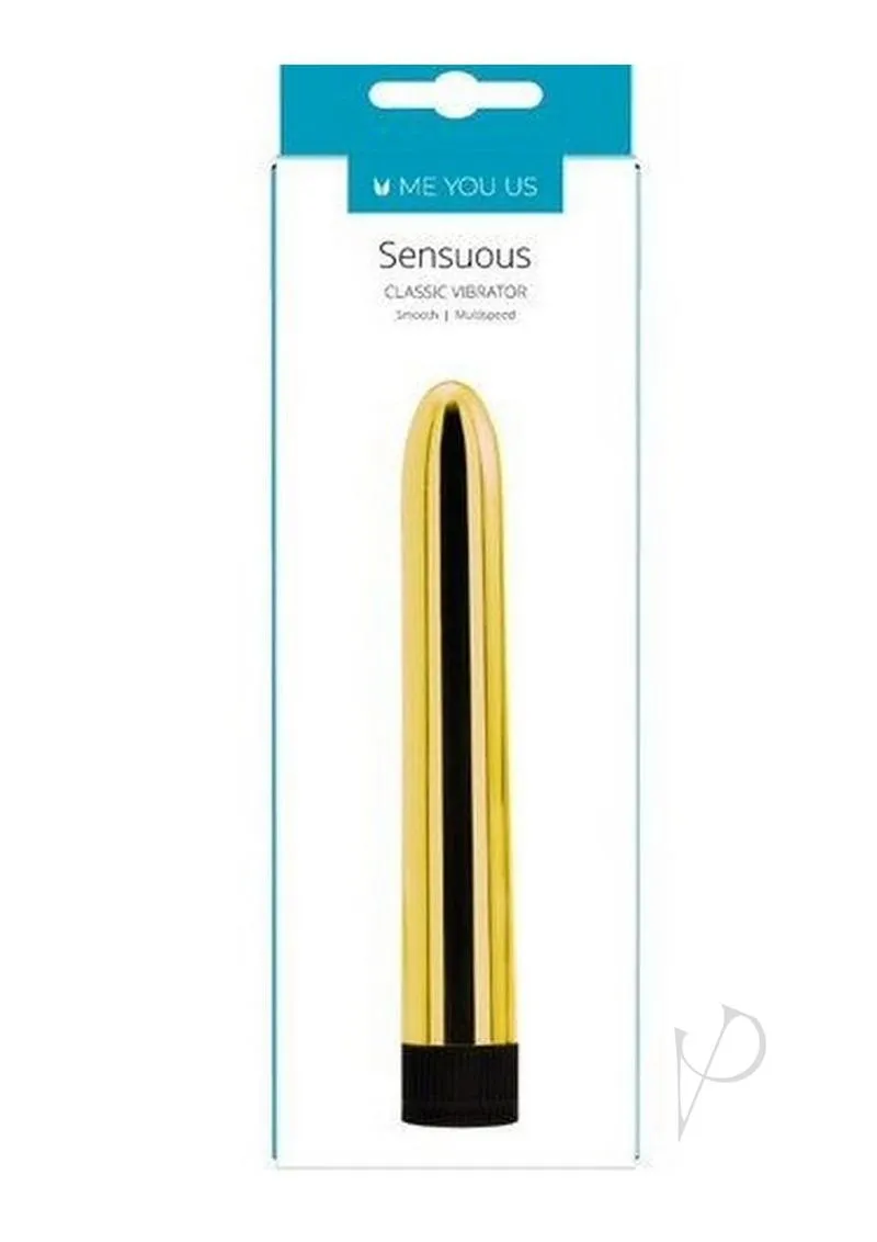 Myu Sensuous Smooth Vibrator Gold Os