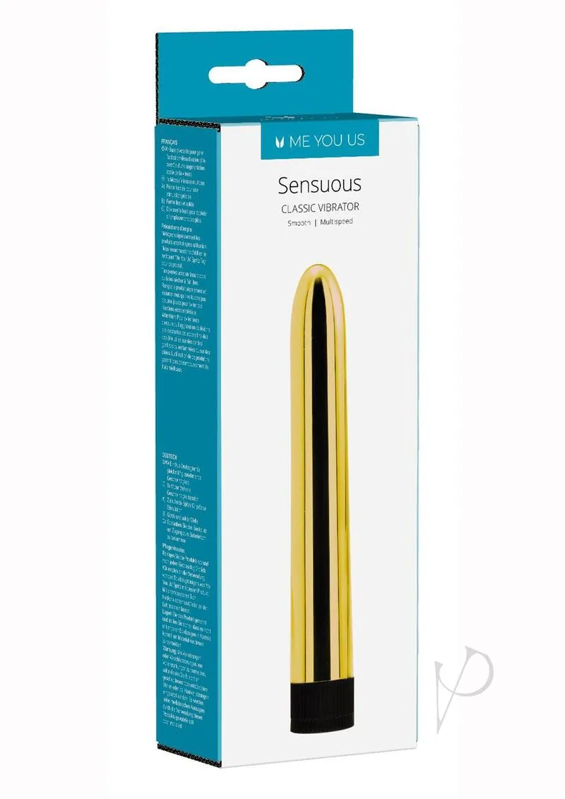 Myu Sensuous Smooth Vibrator Gold Os