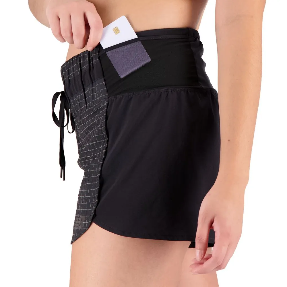 New Balance Impact Run Luminous 3 Inch Womens Shorts