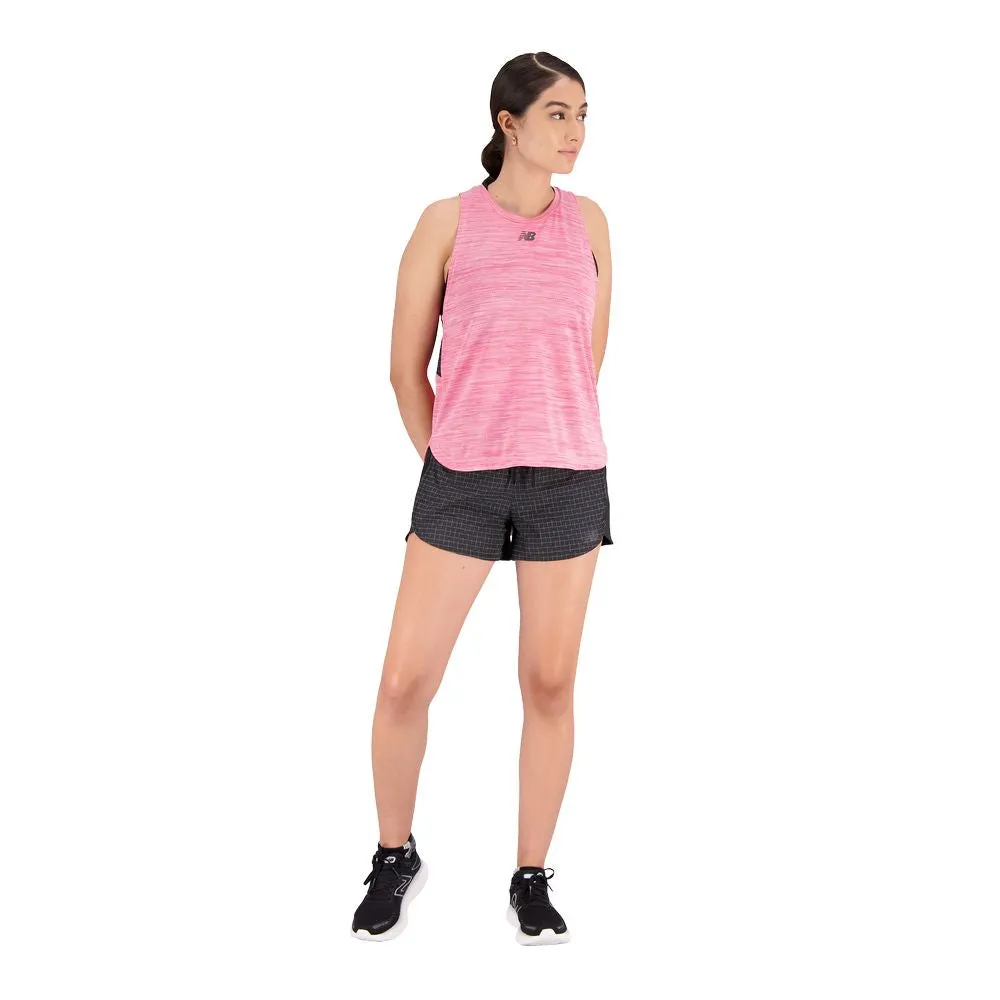 New Balance Impact Run Luminous 3 Inch Womens Shorts