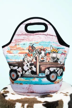 Old MacDonald's Crew Neoprene Lunch Tote