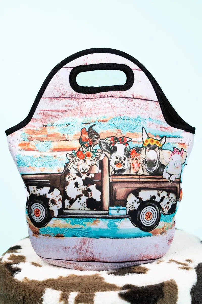 Old MacDonald's Crew Neoprene Lunch Tote