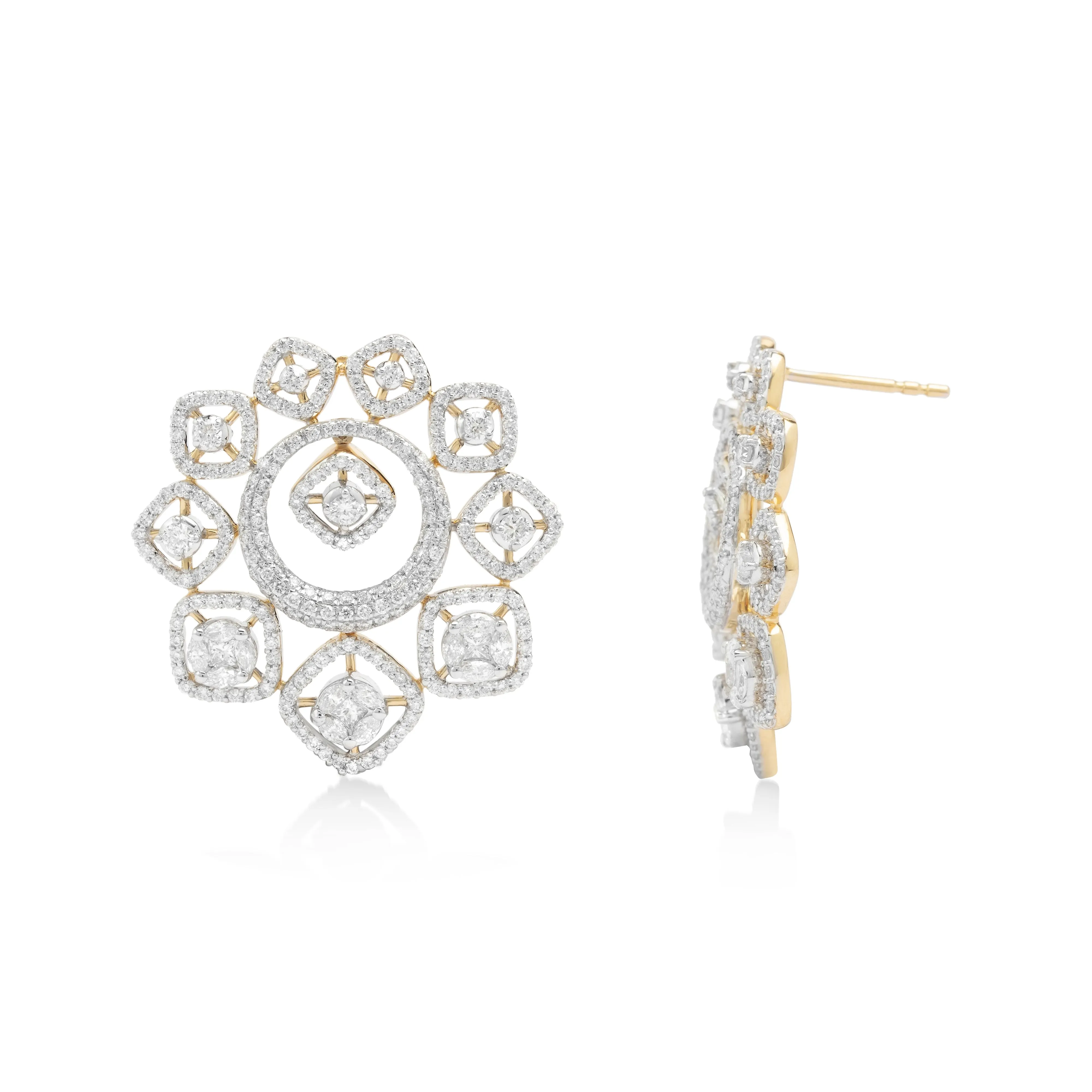 One Dawn Diamond Earrings