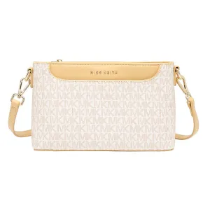 One-Shoulder Small Square Mahjong Bag